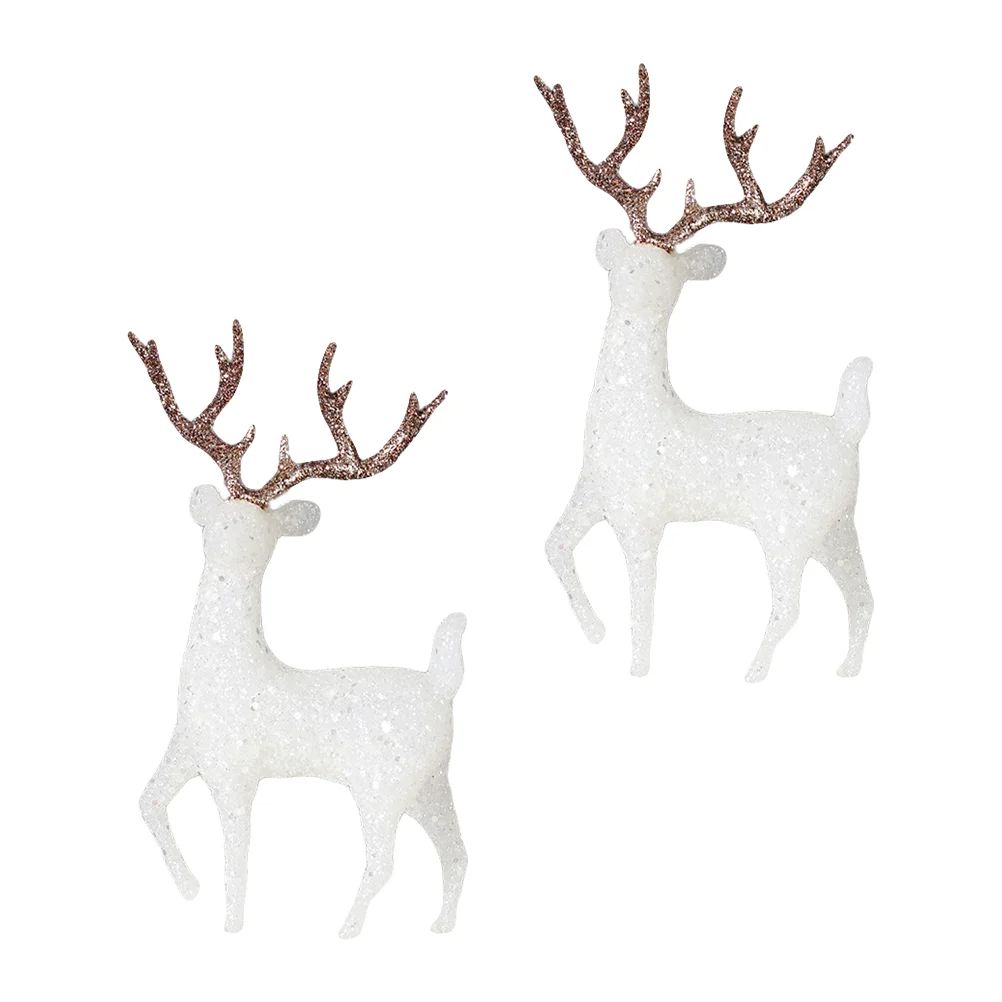 Deer Christmas Figurines Reindeer Cake Decor Mini Decoration White Decorations Ornament Animal Birthday Figures Figurine
Deer Christmas Figurines Reindeer Cake Decor Mini Decoration White Decorations Ornament Animal Birthday Figures Figurine