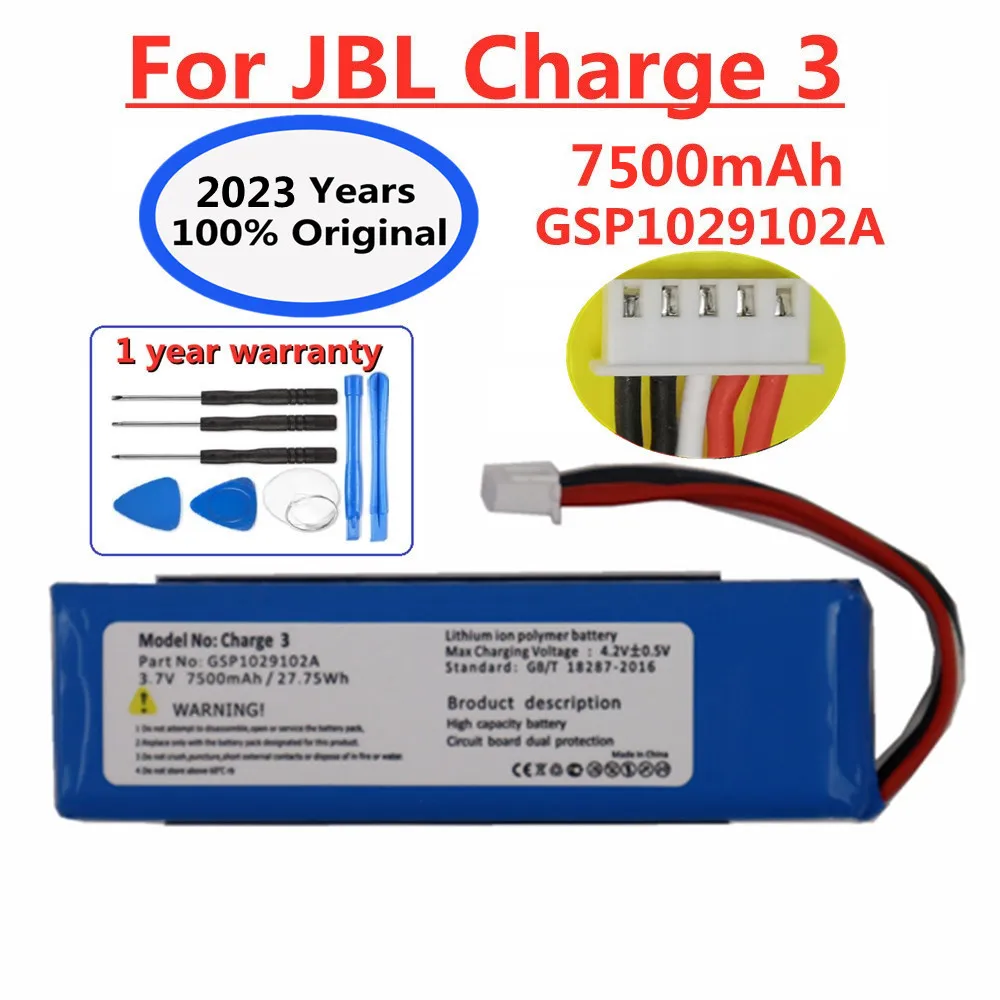 7500 мАч 100% оригинальный запасной аккумулятор для динамика JBL Charge 3 CS-JML330SL Special Edition Bluetooth Audio Bateria
7500 мАч 100% оригинальный запасной аккумулятор для динамика JBL Charge 3 CS-JML330SL Special Edition Bluetooth Audio Bateria