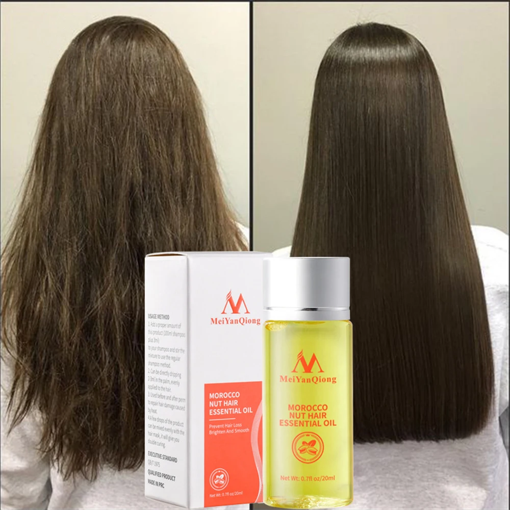Morocco Nut Hair Growth Essential Oil Repair Nourishing Essence Prevent Hair Loss Promote Hair Growth Brighten Smooth Hair Care
Morocco Nut Hair Growth Essential Oil Repair Nourishing Essence Prevent Hair Loss Promote Hair Growth Brighten Smooth Hair Care