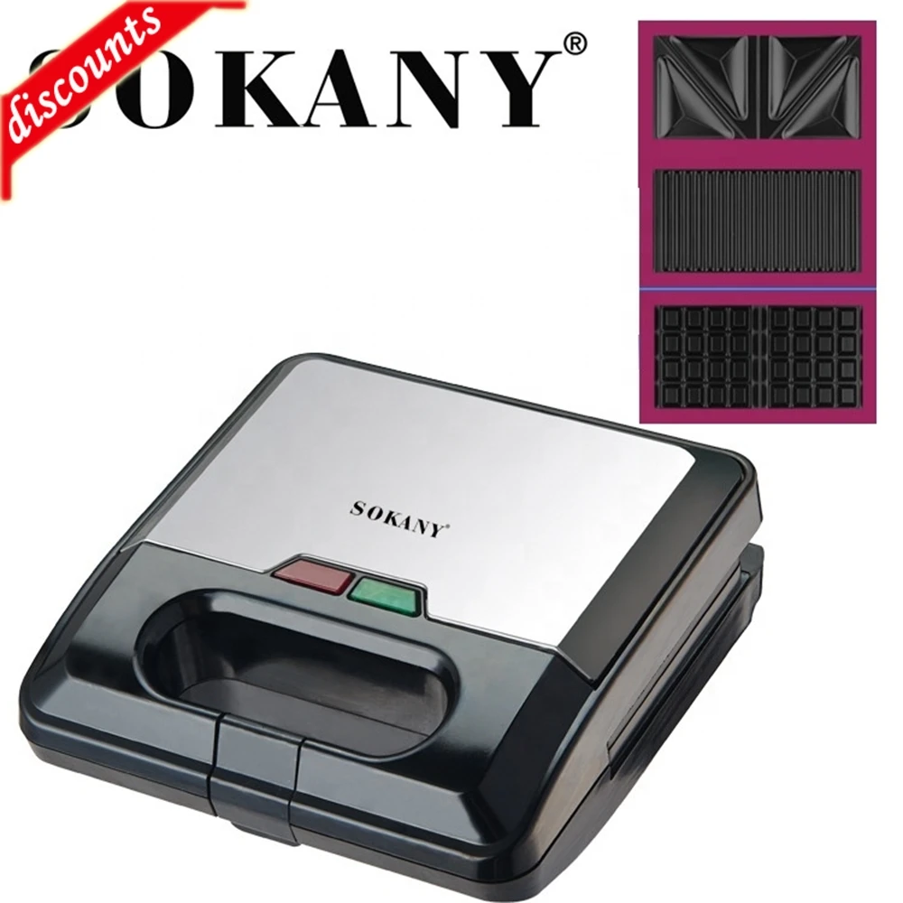 Sokany 303 3 In 1 Electric Waffles Maker Sand Maker Machine Hamburg Waffle Maker Machine Egg Cake Oven Breakfast Waffle Machine
Sokany 303 3 In 1 Electric Waffles Maker Sand Maker Machine Hamburg Waffle Maker Machine Egg Cake Oven Breakfast Waffle Machine