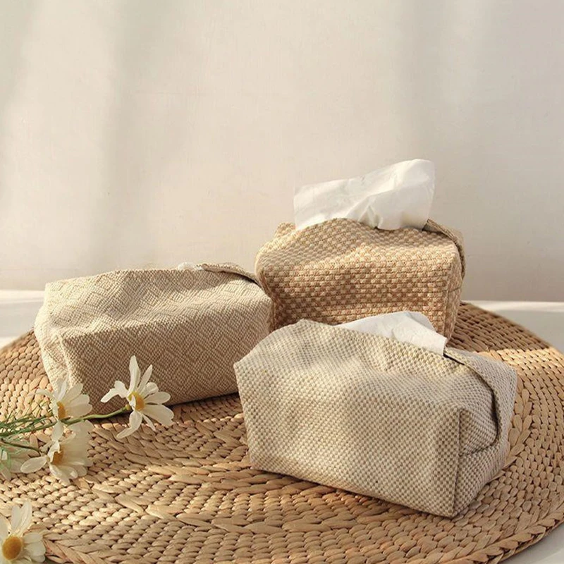Cotton Linen Tissue Box Napkin Holder Home Living Room Dining Table Paper Box Storage Bag Dispenser Holder
Cotton Linen Tissue Box Napkin Holder Home Living Room Dining Table Paper Box Storage Bag Dispenser Holder
