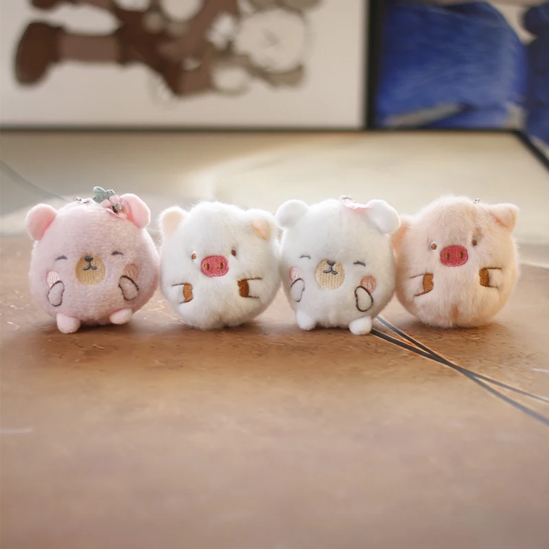 1 шт., брелок для ключей в виде головы свиньи 
1 шт., брелок для ключей в виде головы свиньи