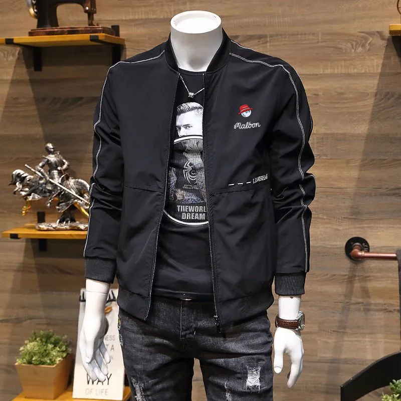Autumn Malbon Jackets Casual Sport Stand Collar Clothing Golf Wear Men Windbreak Horse Male Long Sleeve Zipper Coat Supplies
Autumn Malbon Jackets Casual Sport Stand Collar Clothing Golf Wear Men Windbreak Horse Male Long Sleeve Zipper Coat Supplies