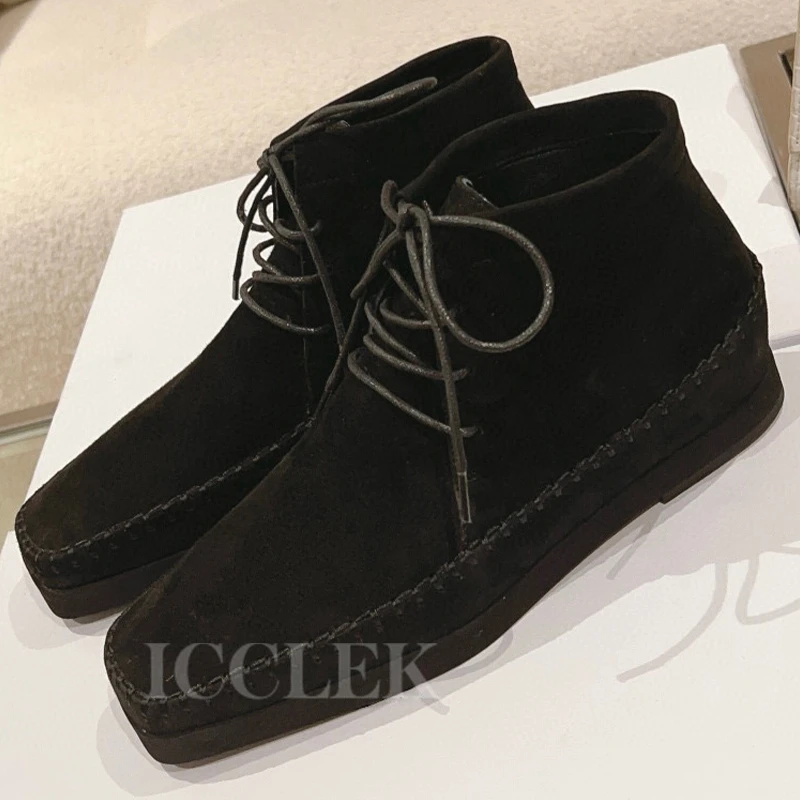 Female High Top Casual Shoes 2023 Autumn New Deodorization Appear Thin Leisure Shoes Square Head Comfort Texture Ladies Loafers
Female High Top Casual Shoes 2023 Autumn New Deodorization Appear Thin Leisure Shoes Square Head Comfort Texture Ladies Loafers