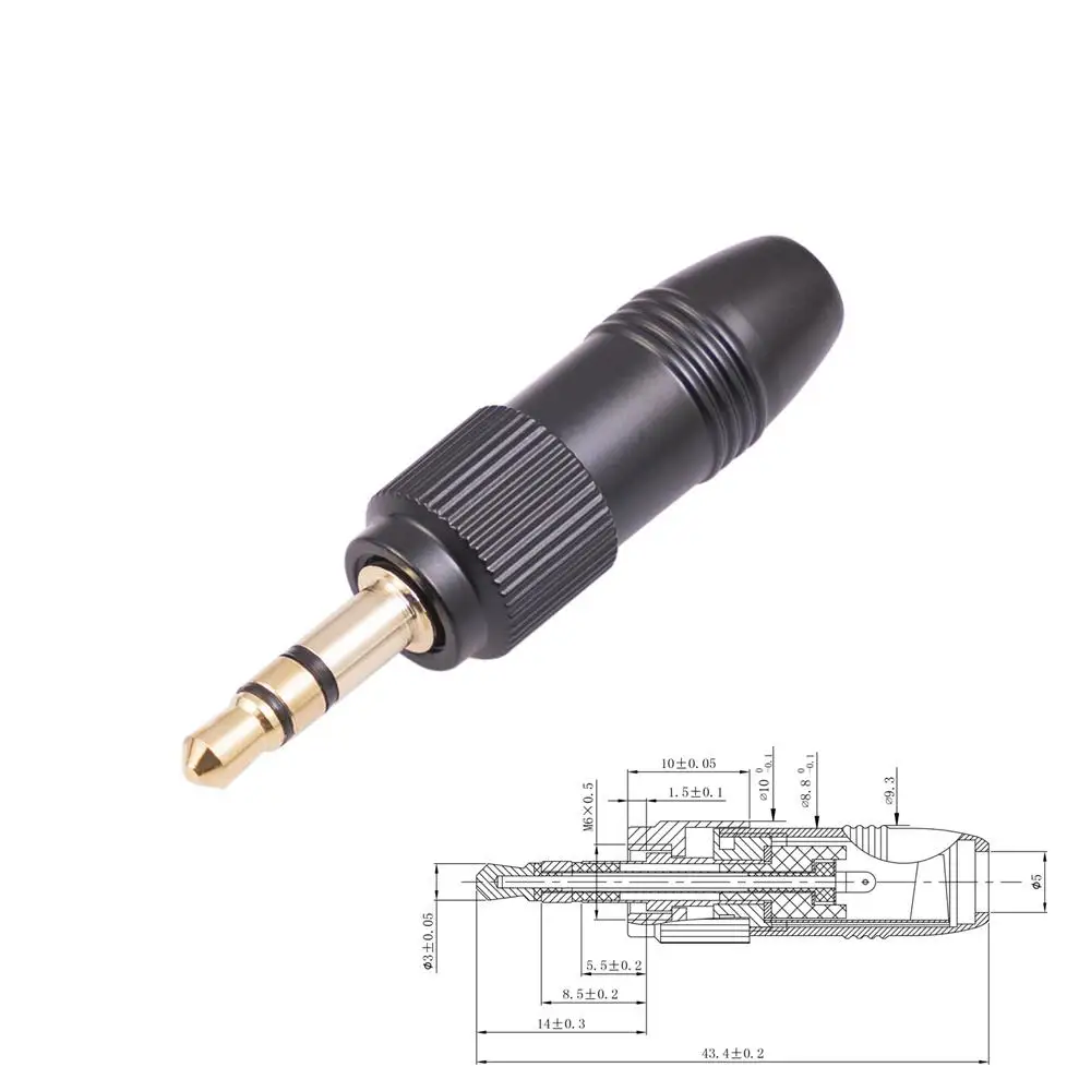 Gold-plated Audio Audio Reusable With M6 Thread Speaker Adapter Antioxidant Durable Audio Adapter Adapter Prevent Loosening Plug
Gold-plated Audio Audio Reusable With M6 Thread Speaker Adapter Antioxidant Durable Audio Adapter Adapter Prevent Loosening Plug