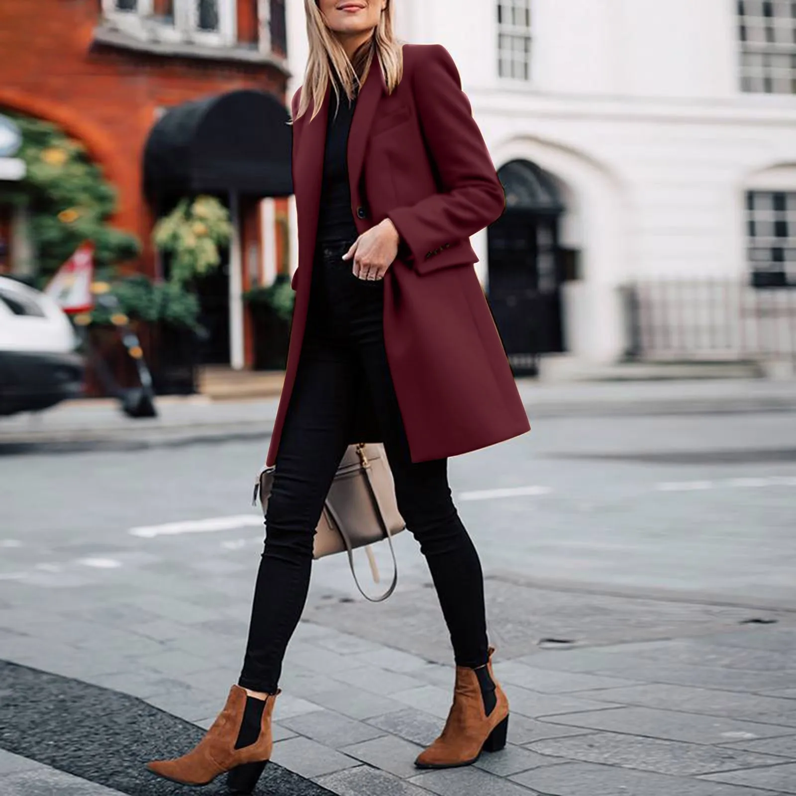 Women Casual Light Weight Thin Jacket Slim Coat Long Sleeve Blazer Office Business Coats Jacket Women Double Breast Trench Coat
Women Casual Light Weight Thin Jacket Slim Coat Long Sleeve Blazer Office Business Coats Jacket Women Double Breast Trench Coat