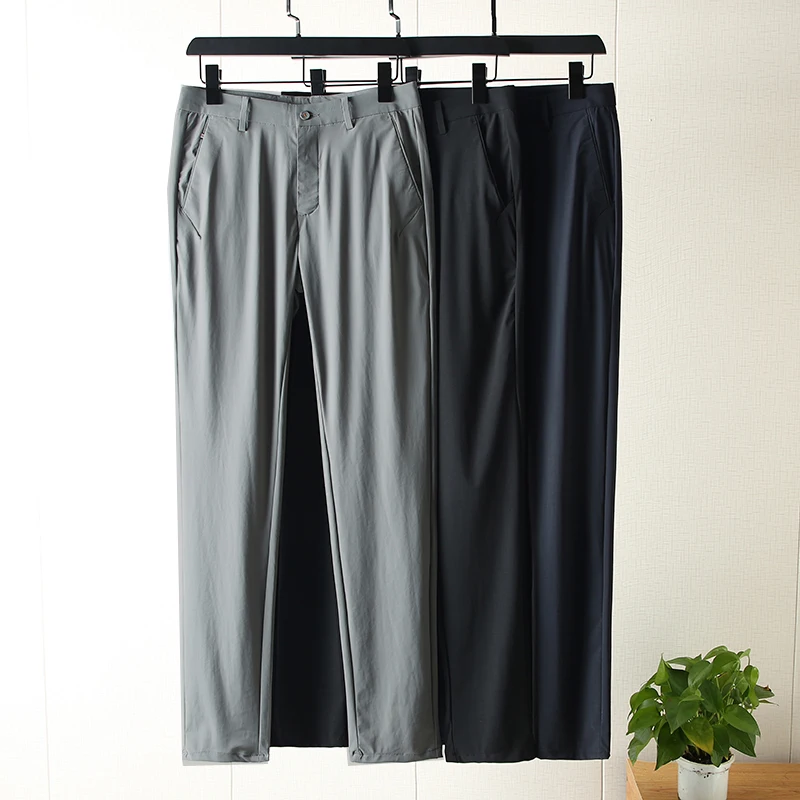 Summer Men's Pants Business 2022 Thin Trousers Male Fashion Sky blue Khaki Straight Casual Pants Man Clothing Plus Size 30-40
Summer Men's Pants Business 2022 Thin Trousers Male Fashion Sky blue Khaki Straight Casual Pants Man Clothing Plus Size 30-40