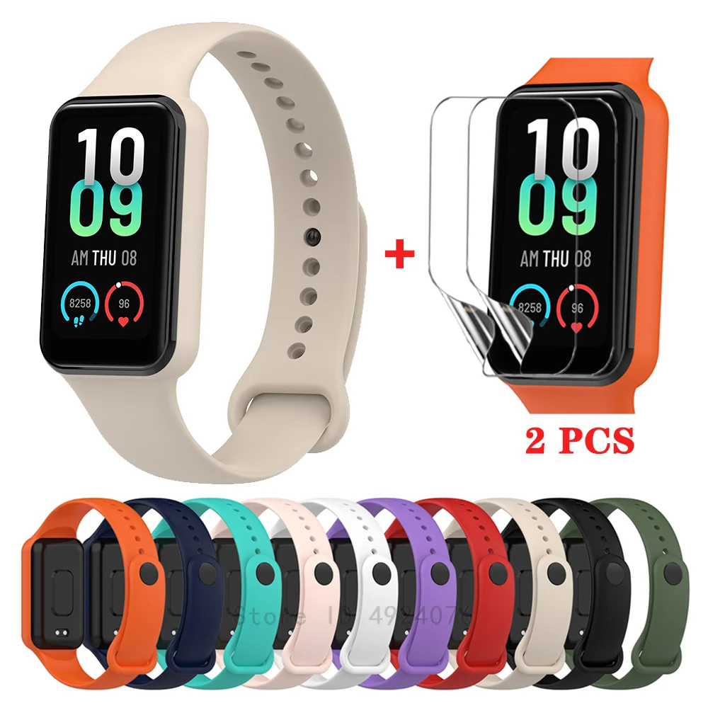 Silicone Strap For Amazfit Band 7 Strap Replacement Bracelet For Huami Amazfit Band 7 Watch Strap Official Wristband Accessories
Silicone Strap For Amazfit Band 7 Strap Replacement Bracelet For Huami Amazfit Band 7 Watch Strap Official Wristband Accessories