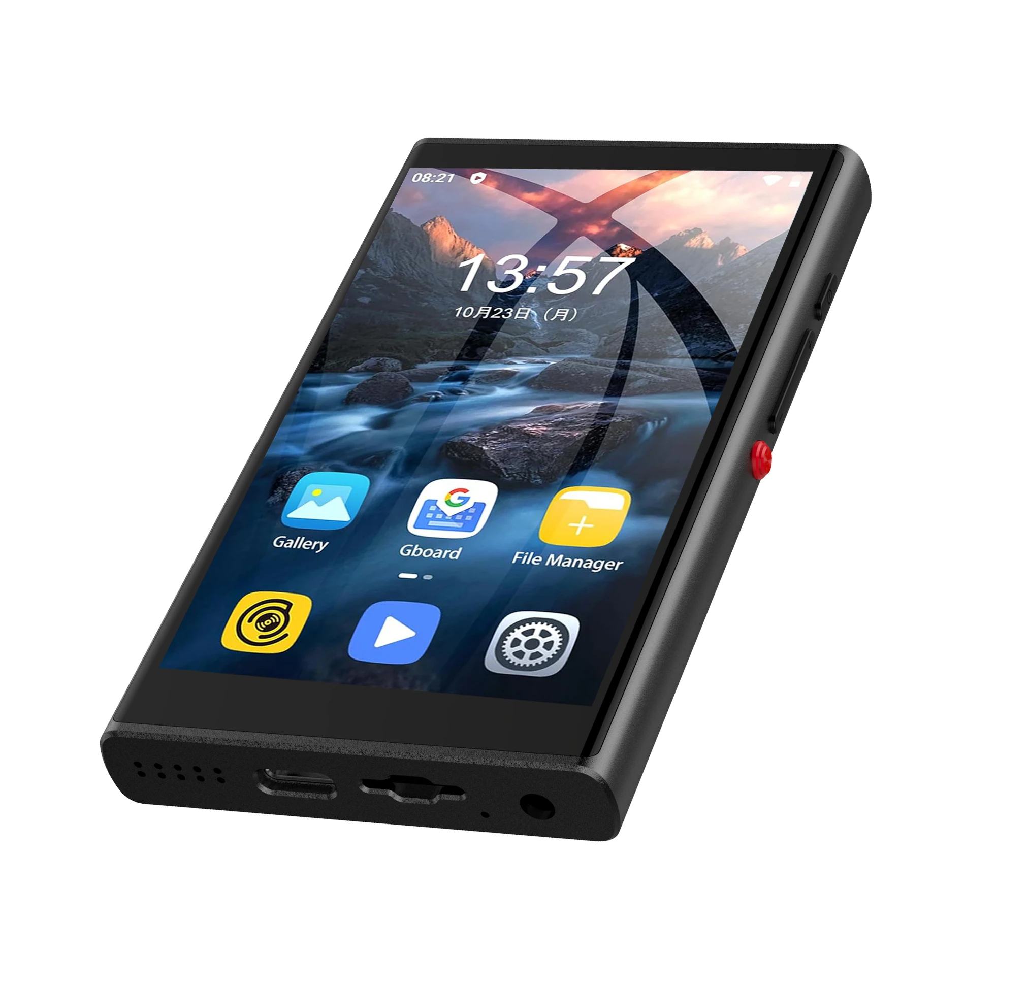 MP3-плеер с Bluetooth Wi-Fi музыкальным плеером Mp3 и Mp4 сенсорным экраном IPS 4 0 дюйма ГБ + 64 128
