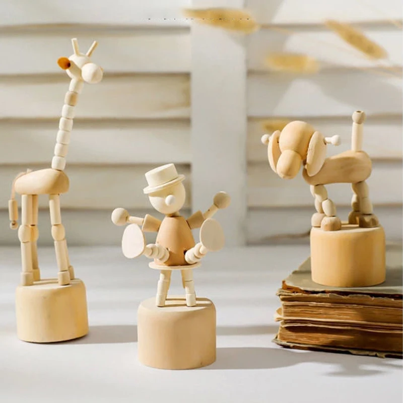 Wooden Man Ornament Simple Creative Puppet Decoration Cute Cartoon Kawaii Ornament
Wooden Man Ornament Simple Creative Puppet Decoration Cute Cartoon Kawaii Ornament