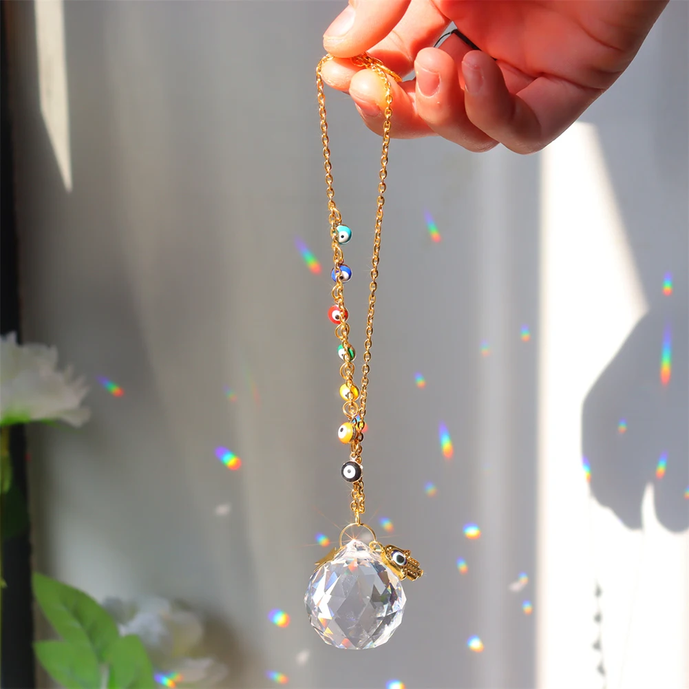 Crystal Pendant Hanging Curtain Windchimes Sun Light Catcher Hanging Drop Rainbow Chaser Lighting Prism Home Decor Wind Chime
Crystal Pendant Hanging Curtain Windchimes Sun Light Catcher Hanging Drop Rainbow Chaser Lighting Prism Home Decor Wind Chime