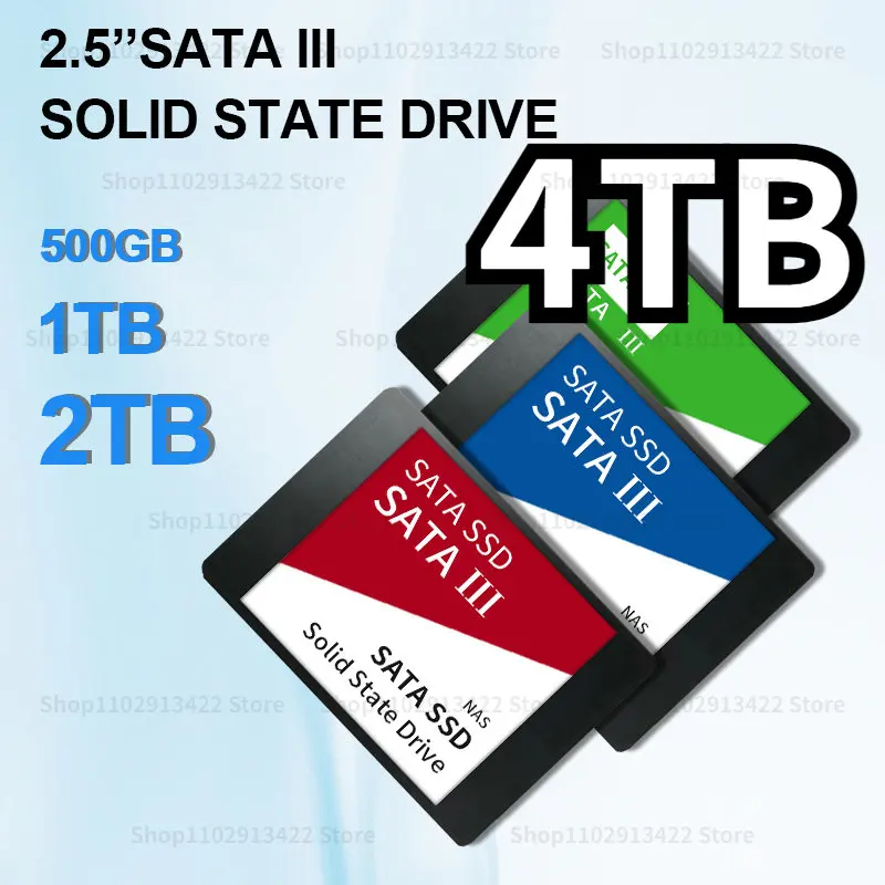 4TB SSD hard drive SATA3 solid-state drive 2TB 1TB internal solid-state drive Hdd 2.5inch Hard Disk for Notebook/PC PS4
4TB SSD hard drive SATA3 solid-state drive 2TB 1TB internal solid-state drive Hdd 2.5inch Hard Disk for Notebook/PC PS4