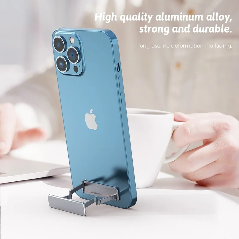 Mini Invisible Foldable Mobile Phone Stand Holder Widely Universal Holder Aluminum Alloy Phone Holder Metal Folding Phone Holder
Mini Invisible Foldable Mobile Phone Stand Holder Widely Universal Holder Aluminum Alloy Phone Holder Metal Folding Phone Holder