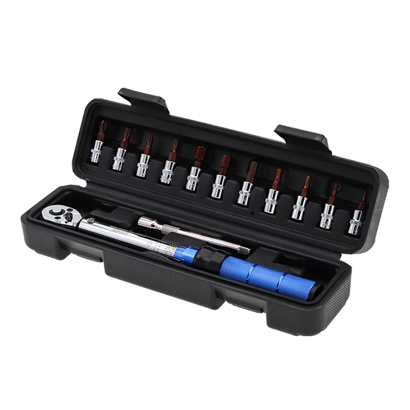 GENIER Professional Bicycle Torque Wrench 2-24Nm Hex Key Tool Socket Spanner Set Bike Repair Tool Kits
GENIER Professional Bicycle Torque Wrench 2-24Nm Hex Key Tool Socket Spanner Set Bike Repair Tool Kits