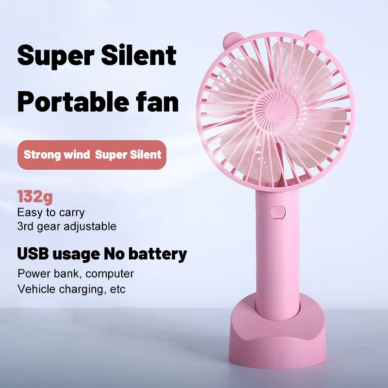 Mini Portable Fan USB Rechargeble Mute Handheld Fan Outdoor Home Students School Creative Desktop Office Fan
Mini Portable Fan USB Rechargeble Mute Handheld Fan Outdoor Home Students School Creative Desktop Office Fan