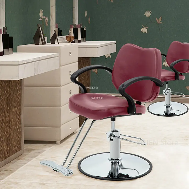 Luxury Barber Chairs Beauty Salon Hairdressing Chair Makeup Chair Stainless Steel Lift Swivel Chair colchones furniture HY
Luxury Barber Chairs Beauty Salon Hairdressing Chair Makeup Chair Stainless Steel Lift Swivel Chair colchones furniture HY