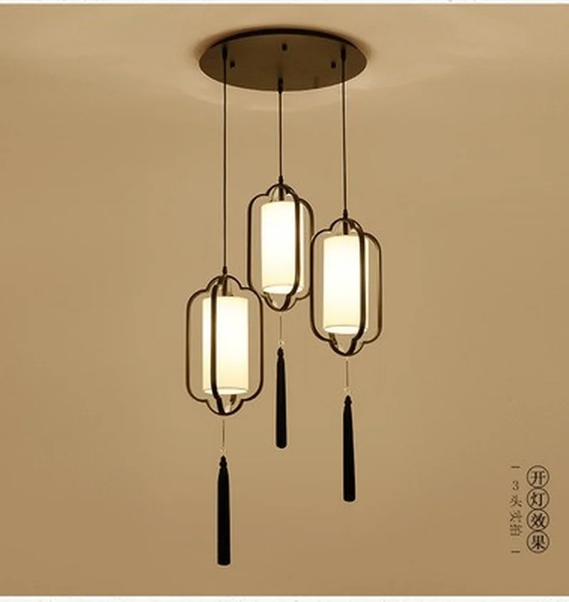 New Chinese Cloth Pendant Lamp 3 Heads Droplight Dining Room Kichen Chandelier Long Bar Lightting Design Table Light Fixture
New Chinese Cloth Pendant Lamp 3 Heads Droplight Dining Room Kichen Chandelier Long Bar Lightting Design Table Light Fixture