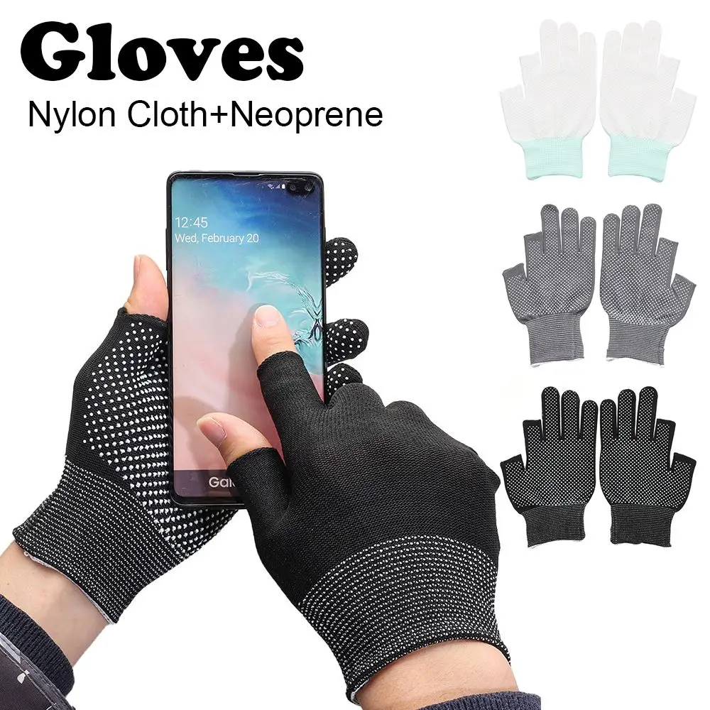 1 Pair Anti-Slip Fishing Gloves Spring Summer Ice Cool Breathable Sunscreen Antiskid Two Half Fingers Cycling Sport Gloves
1 Pair Anti-Slip Fishing Gloves Spring Summer Ice Cool Breathable Sunscreen Antiskid Two Half Fingers Cycling Sport Gloves