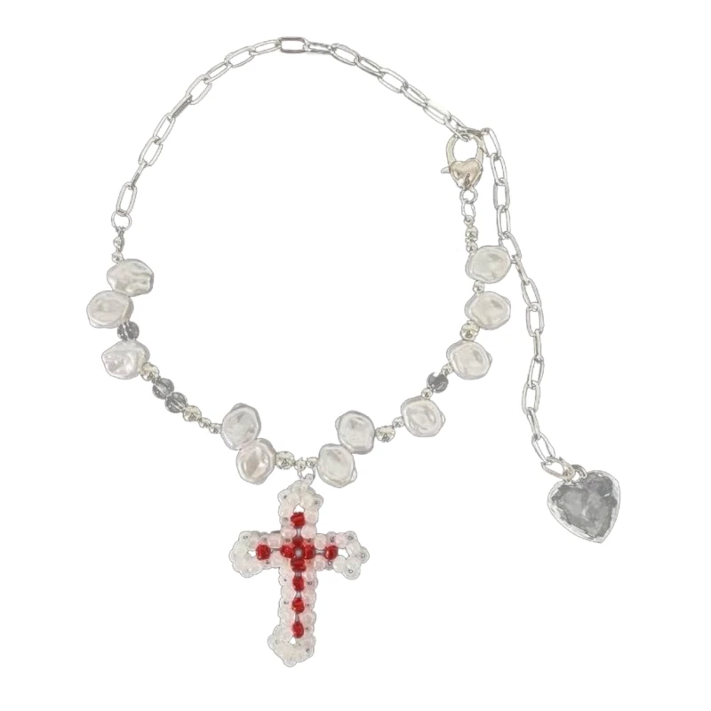 Beads Necklaces Vintage Gothic Crossed Pendant Long Chain Goth Punk Choker DropShip
Beads Necklaces Vintage Gothic Crossed Pendant Long Chain Goth Punk Choker DropShip