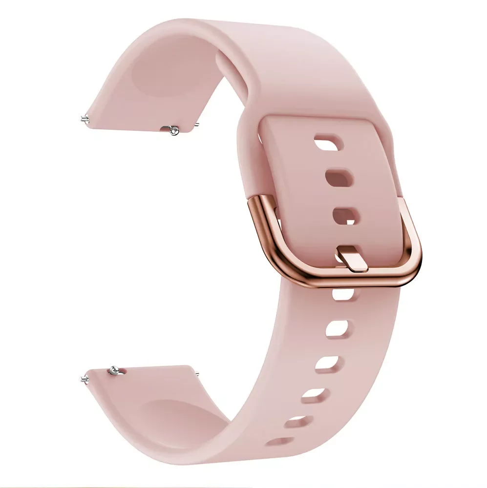 2022 22mm 20mm Silicone Band for Samsung Galaxy Watch 3 46mm/Active 2 42mm/Huawei Watch GT GT2 Rose Gold Buckle for Bip Band
2022 22mm 20mm Silicone Band for Samsung Galaxy Watch 3 46mm/Active 2 42mm/Huawei Watch GT GT2 Rose Gold Buckle for Bip Band