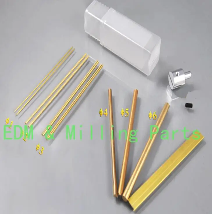 12PC/Set EDM Drilling Machine Copper Brass Electrode Tubes Diameter 1- 6mm 100mm Long For CNC Machine Service
12PC/Set EDM Drilling Machine Copper Brass Electrode Tubes Diameter 1- 6mm 100mm Long For CNC Machine Service