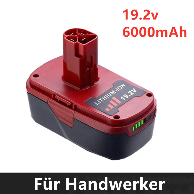 19.2v 6000mAh Batterie Für Handwerker C3 Erfüllten Ni-Mh Ersatz 130279005 130279003 130279017 11375 11376 Cordless Werkzeuge
19.2v 6000mAh Batterie Für Handwerker C3 Erfüllten Ni-Mh Ersatz 130279005 130279003 130279017 11375 11376 Cordless Werkzeuge