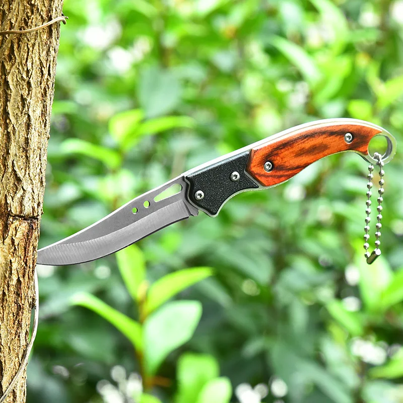 Recently hot selling outdoor mini folding knife demolition express stainless steel outdoor portable self-defense outdoor knife
Recently hot selling outdoor mini folding knife demolition express stainless steel outdoor portable self-defense outdoor knife
