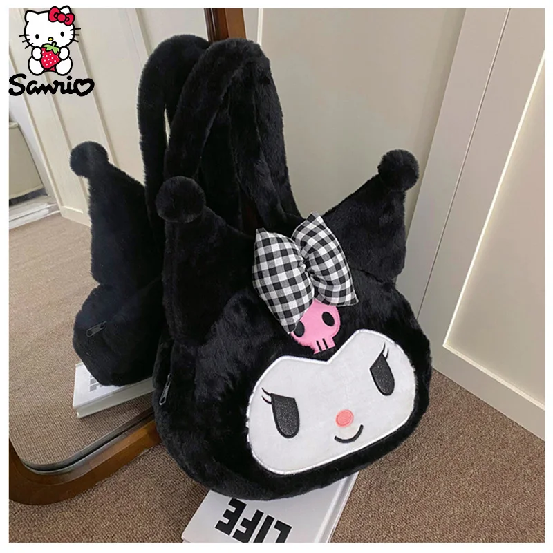 Kawaii Sanrio Shoulder Bags Cartoon Kuromi Plush Bag Cinnamoroll Handbag My Melody Woman Plushies Tote Makeup Bag Bagpack Gifts
Kawaii Sanrio Shoulder Bags Cartoon Kuromi Plush Bag Cinnamoroll Handbag My Melody Woman Plushies Tote Makeup Bag Bagpack Gifts