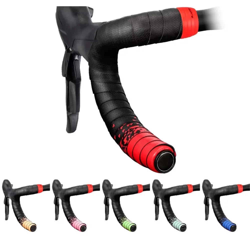 pattern Road Bike Bar Tape Gradient Color Handlebar Tapes EVA/PU Soft Anti-Vibration Wrap Tape Durable Bar Bartape
pattern Road Bike Bar Tape Gradient Color Handlebar Tapes EVA/PU Soft Anti-Vibration Wrap Tape Durable Bar Bartape