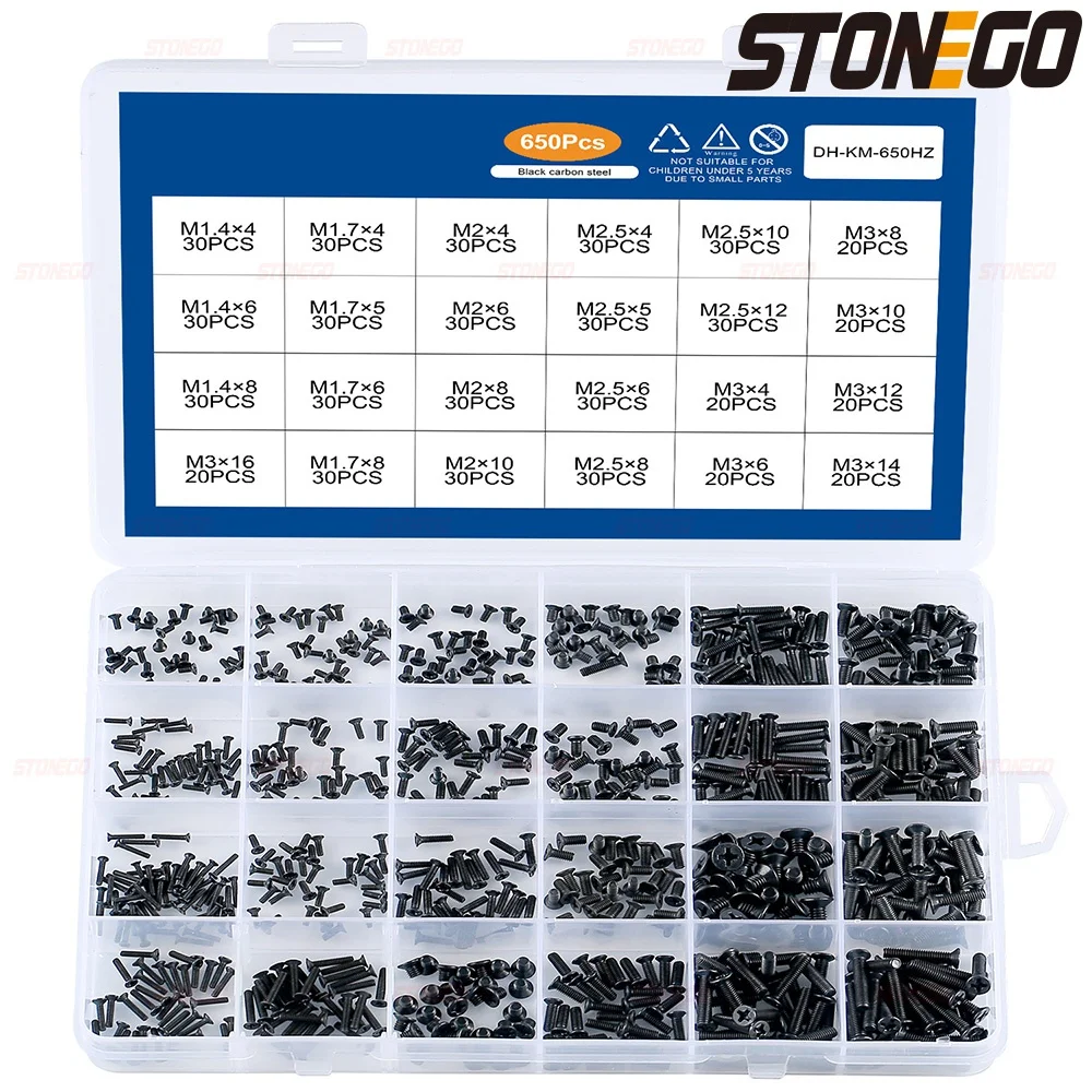 Набор винтов STONEGO KM4672
Набор винтов STONEGO KM4672