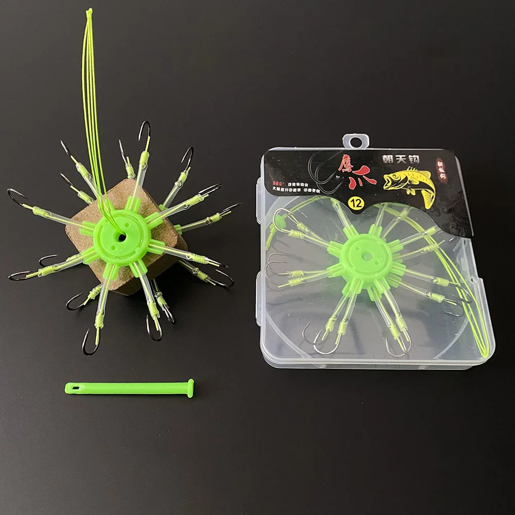 2 Sets Hook Fish Eight Claw Explosion Anti Winding For Silver Carp Black Fish Grass Carp Hook 8/9/10/11/12/13 Fishing Accessory
2 Sets Hook Fish Eight Claw Explosion Anti Winding For Silver Carp Black Fish Grass Carp Hook 8/9/10/11/12/13 Fishing Accessory