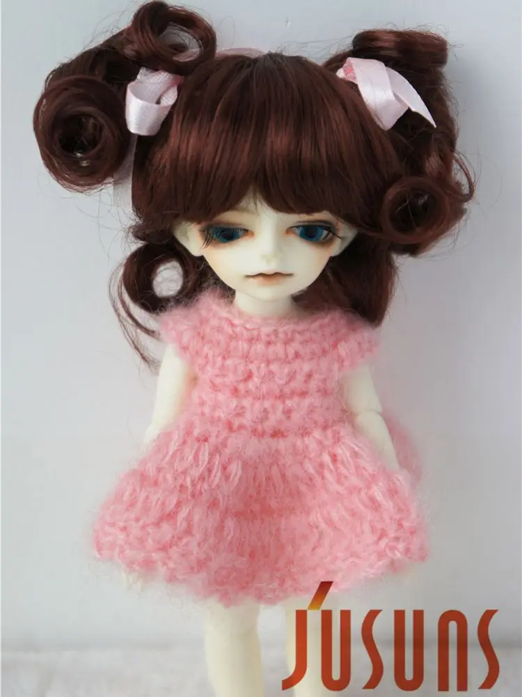 JD011 4-5inch Lovely Charming Doll hair 1/12 OB11 Tiny Synthetic Mohair Doll Accessories BJD Doll Wig
JD011 4-5inch Lovely Charming Doll hair 1/12 OB11 Tiny Synthetic Mohair Doll Accessories BJD Doll Wig