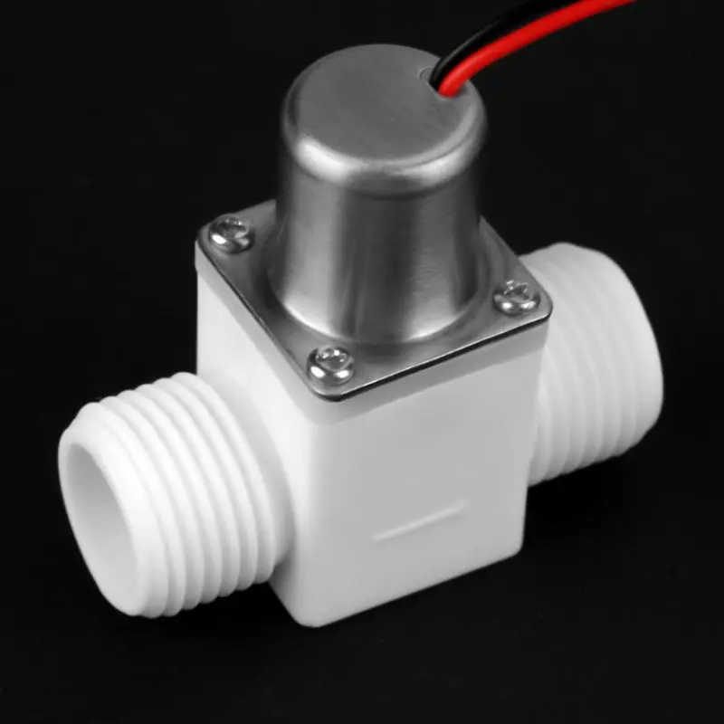DC3V 6.8Ω Integration Faucet Solenoid Valve 2-Port Plastic Water Inlet Flow Control Switch G1/2" Thread Spare Valve
DC3V 6.8Ω Integration Faucet Solenoid Valve 2-Port Plastic Water Inlet Flow Control Switch G1/2" Thread Spare Valve