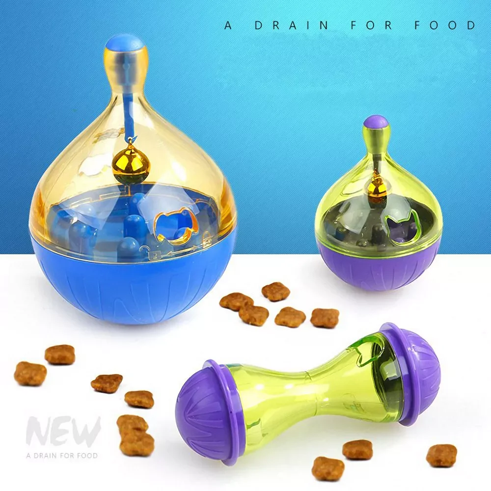 Cat Fun Bowl Feeding Toys Dog Tumbler Feeder Puppy Kitten Shaking Leakage Food Ball Container Interactive Training Toys
Cat Fun Bowl Feeding Toys Dog Tumbler Feeder Puppy Kitten Shaking Leakage Food Ball Container Interactive Training Toys