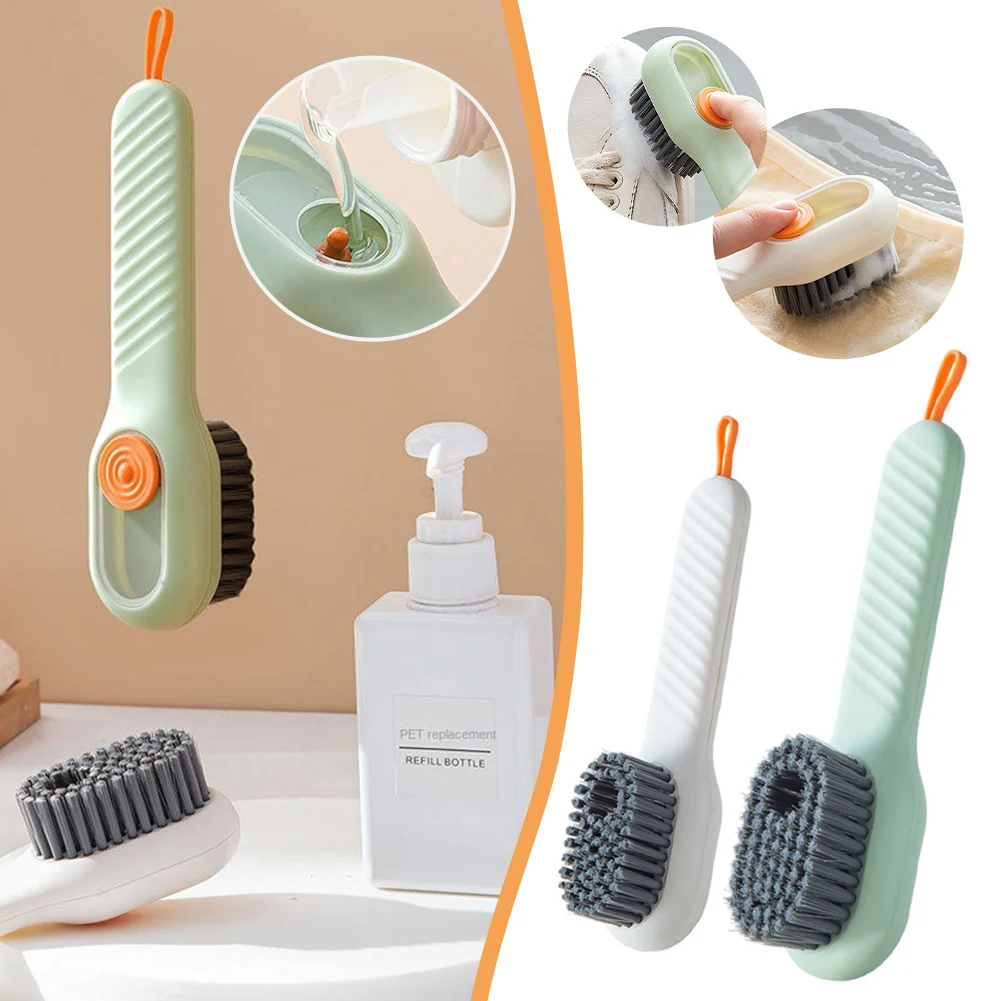 Multifunctiona Liquid Cleaning Brush Plastic Shoe Brush Long Handle Soft Bristles Clothes Laundry Brush Household Cleaning Tools
Multifunctiona Liquid Cleaning Brush Plastic Shoe Brush Long Handle Soft Bristles Clothes Laundry Brush Household Cleaning Tools