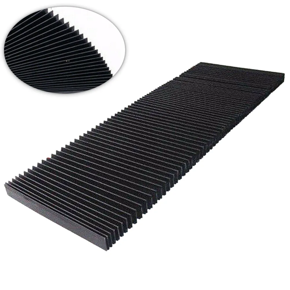 Milling Machine Flexible Guard Dust Cloth Three-proof Cloth Protective Flat Accordion Bellow Cover Tools 1.5m X 15mm CNC
Milling Machine Flexible Guard Dust Cloth Three-proof Cloth Protective Flat Accordion Bellow Cover Tools 1.5m X 15mm CNC