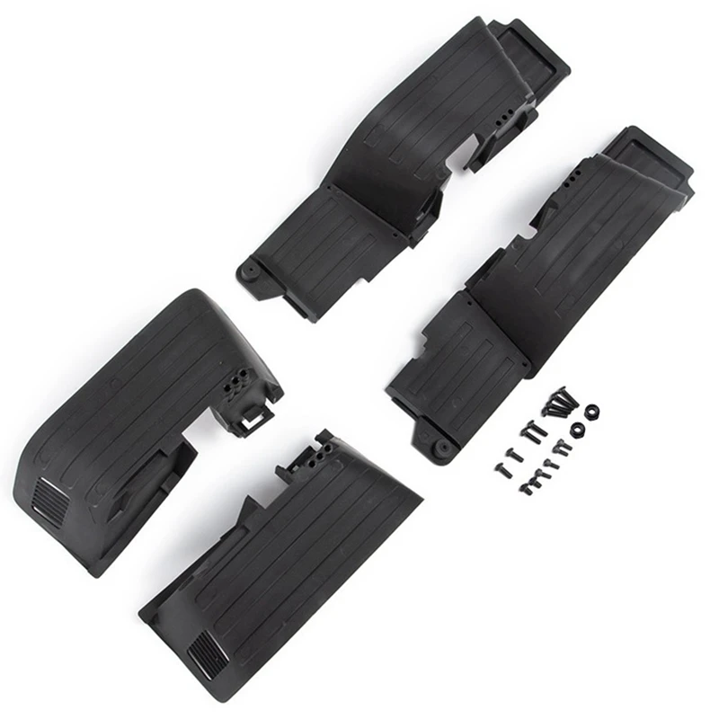 Black Plastic Front And Rear Mud Flaps Fender For 1/10 RC Crawler Car Axial SCX10 II 90046 90047 Upgrade Parts 
Black Plastic Front And Rear Mud Flaps Fender For 1/10 RC Crawler Car Axial SCX10 II 90046 90047 Upgrade Parts