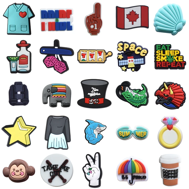 Para Pins Men Wholesale Bulk Shoe Charms Girl Set Jeans Gifts Shoes Accessories Packs Decorations for Crocs Kids Boy Women Charm
Para Pins Men Wholesale Bulk Shoe Charms Girl Set Jeans Gifts Shoes Accessories Packs Decorations for Crocs Kids Boy Women Charm