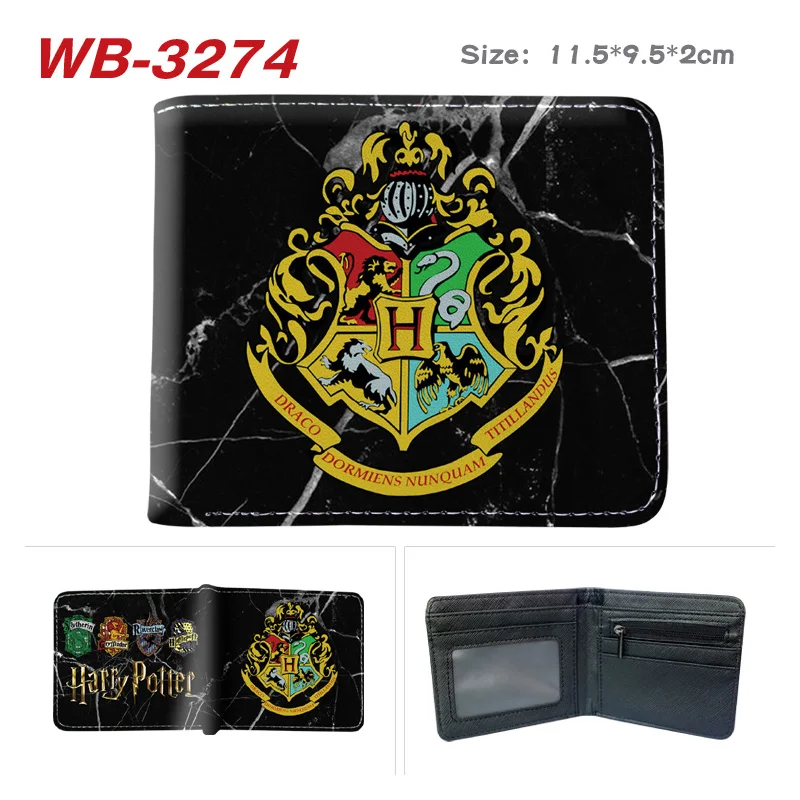 Hogwarts Badge Wallet for Male Anime Harry Potter Coin Purse PU Portable Card Holder Cartoon Fashion Money Clip Fold Purse Gifts
Hogwarts Badge Wallet for Male Anime Harry Potter Coin Purse PU Portable Card Holder Cartoon Fashion Money Clip Fold Purse Gifts