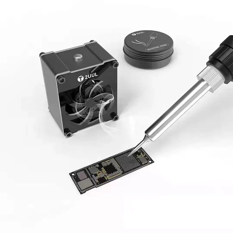 2UUL Cuul Mini Cooling Fan 5V Type-C USB Input Charging Soldering Fume for Phone Motherboard Welding Repair Tool
2UUL Cuul Mini Cooling Fan 5V Type-C USB Input Charging Soldering Fume for Phone Motherboard Welding Repair Tool