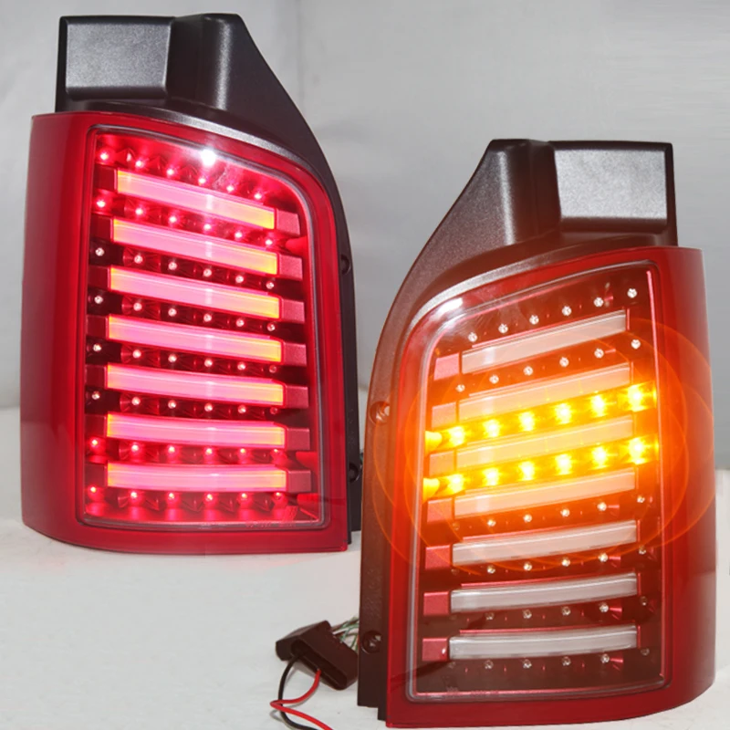 1 Pair LED Taillight Assembly For Volkswagen T5 Transporter Caravelle Multivan 2010-2014 Rear Lamp Brake Reverse Back Car Red
1 Pair LED Taillight Assembly For Volkswagen T5 Transporter Caravelle Multivan 2010-2014 Rear Lamp Brake Reverse Back Car Red