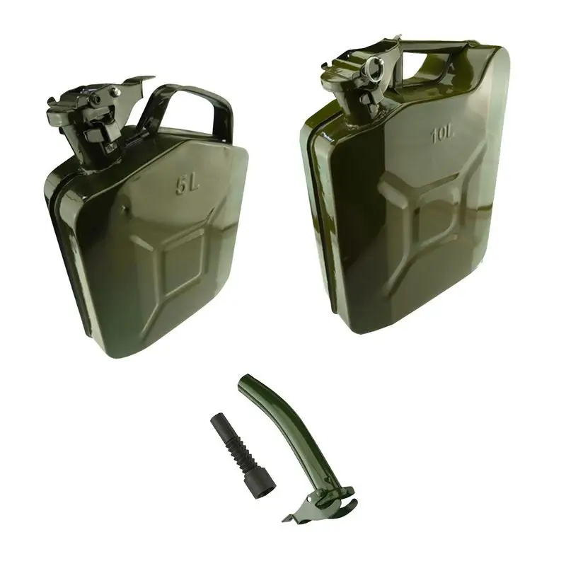 5L/10L Car Metal Jerry Can Fuel Tanks Stainless Steel Petrol Cans Mount Motorcycle Gas Can Gasoline Oil Container Fuel Canister
5L/10L Car Metal Jerry Can Fuel Tanks Stainless Steel Petrol Cans Mount Motorcycle Gas Can Gasoline Oil Container Fuel Canister