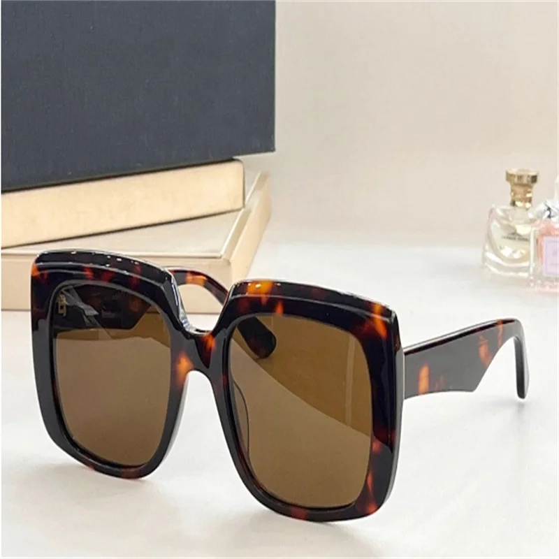 

Sunglasses For Women Men Summer 4414 Designers Style Anti-Ultraviolet Retro Plate Full Frame Fashion Eyeglasses Random Box
