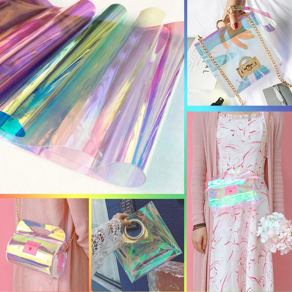 4 Sheets Clear Rainbow Film Cellophane Iridescent Film Rainbow Glossy Clear Film Iridescent Vinyl Film Mirrored Foil Fabric for
4 Sheets Clear Rainbow Film Cellophane Iridescent Film Rainbow Glossy Clear Film Iridescent Vinyl Film Mirrored Foil Fabric for