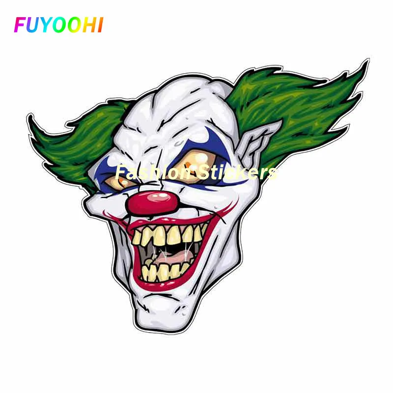 FUYOOHI Exterior/Protection Fashion Stickers for Evil Clown Horror Scary Car Stickers Vinyl JDM Fine Decal Accessories Graphics
FUYOOHI Exterior/Protection Fashion Stickers for Evil Clown Horror Scary Car Stickers Vinyl JDM Fine Decal Accessories Graphics