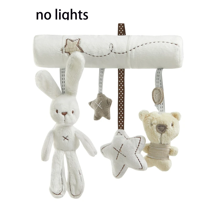Crib Rattle Bell Plush Ring Bed Hanging Doll Early Education Musical Toy w/ Animal Pendant for Stroller Car Seat Decors
Crib Rattle Bell Plush Ring Bed Hanging Doll Early Education Musical Toy w/ Animal Pendant for Stroller Car Seat Decors