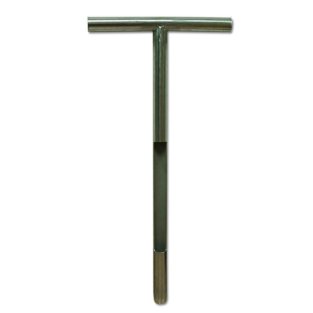 Golf Course Tool Durable Outdoor Detection Stainless Steel T Style Handle Geotome Probe Soil Sampler Tubular Garden Lawn
Golf Course Tool Durable Outdoor Detection Stainless Steel T Style Handle Geotome Probe Soil Sampler Tubular Garden Lawn
