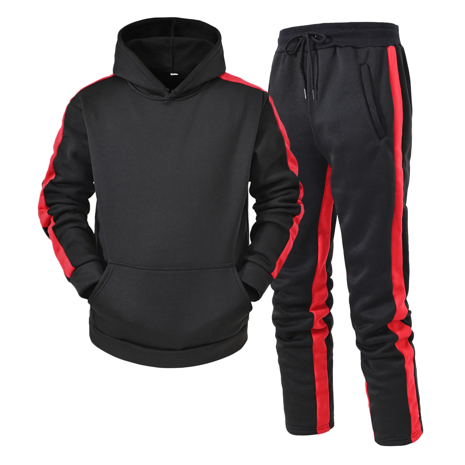 Men's Tracksuit Casual Hoodies And Sweatpants Two Piece Sets Spring Sports Suit Outdoor Sweatshirt Set Fashion Male Clothing
Men's Tracksuit Casual Hoodies And Sweatpants Two Piece Sets Spring Sports Suit Outdoor Sweatshirt Set Fashion Male Clothing