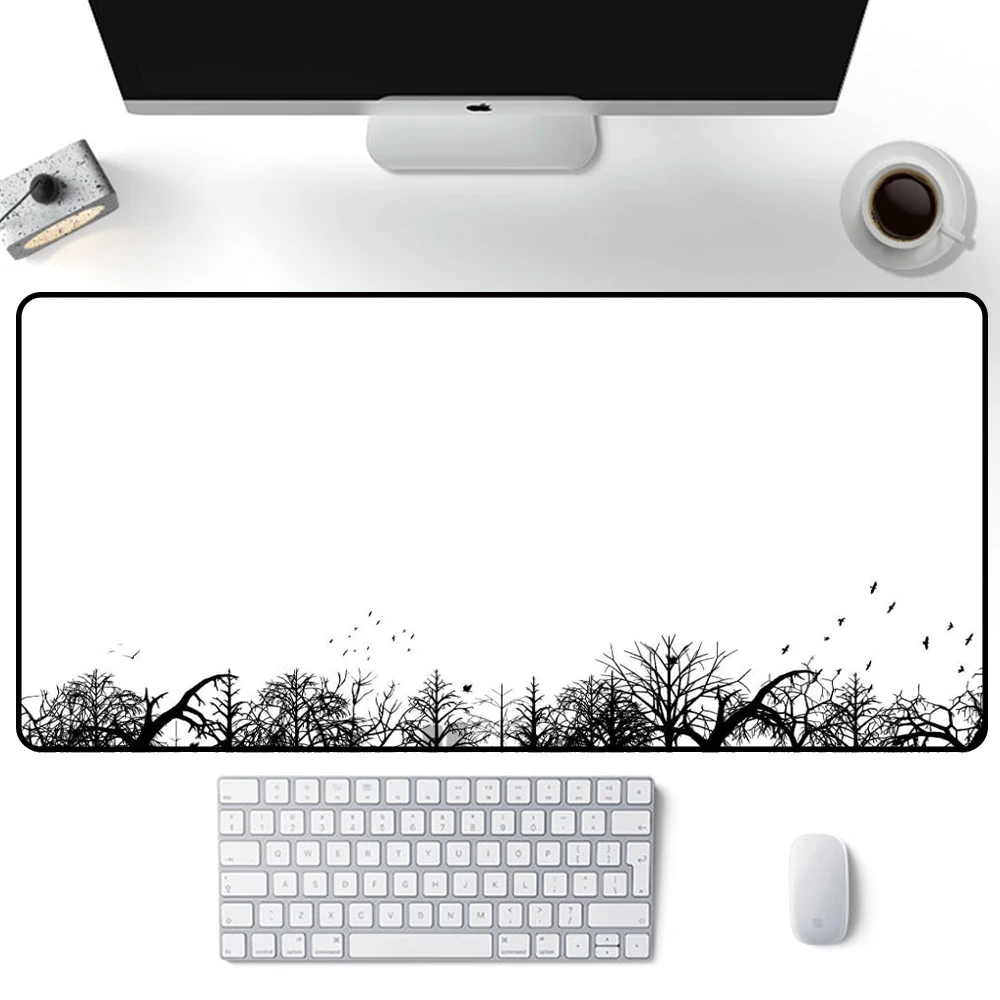 scenery Trees Black and white Mouse Pad Large landscape Solid Color Pads landscape MousePad 90x40cm Gaming Accessories desk mat
scenery Trees Black and white Mouse Pad Large landscape Solid Color Pads landscape MousePad 90x40cm Gaming Accessories desk mat