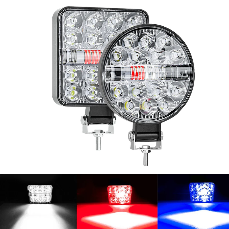 1Pcs 48W 16LEDs Square/Round Work Light Super Bright DC12V/24V Car Auxiliary Headlight For Car Motorcycle Truck
1Pcs 48W 16LEDs Square/Round Work Light Super Bright DC12V/24V Car Auxiliary Headlight For Car Motorcycle Truck